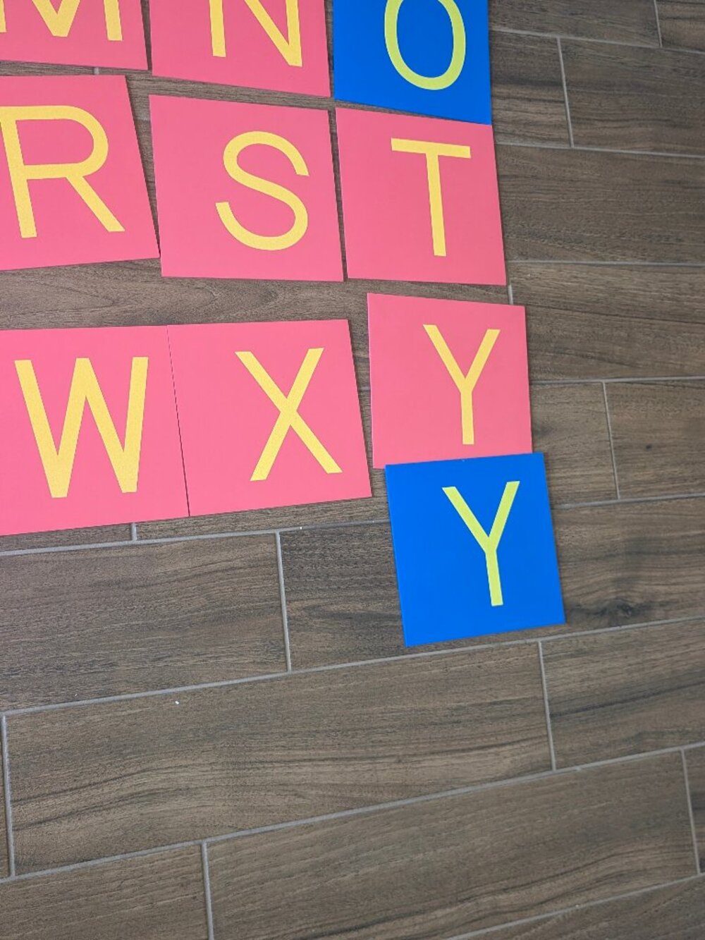 Montessori Capital Sandpaper Letters - Picture 4 of 7